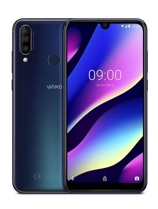 VIEW3 32GB displayed from front and back view