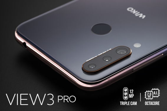 Wiko View3 Pro: Erstes Smartphone mit Triple-Kamera und künstlicher Intelligenz für unter 300 EUR erhältlich 