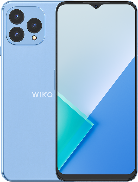 WIKO T60 displayed from front and back view
