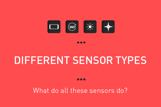 DIFFERENT SENSOR TYPES 