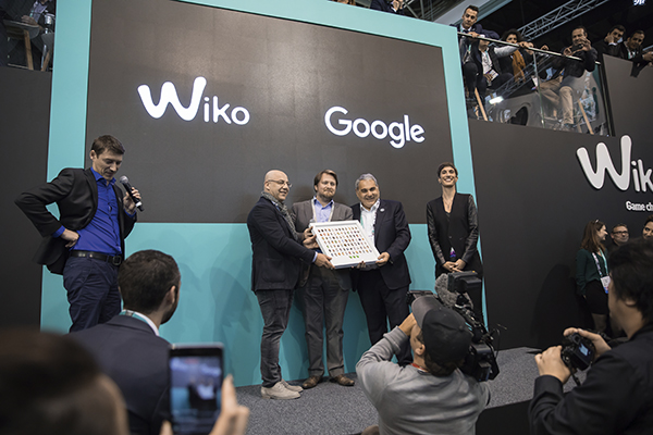 Wiko awarded with the Google Android Award