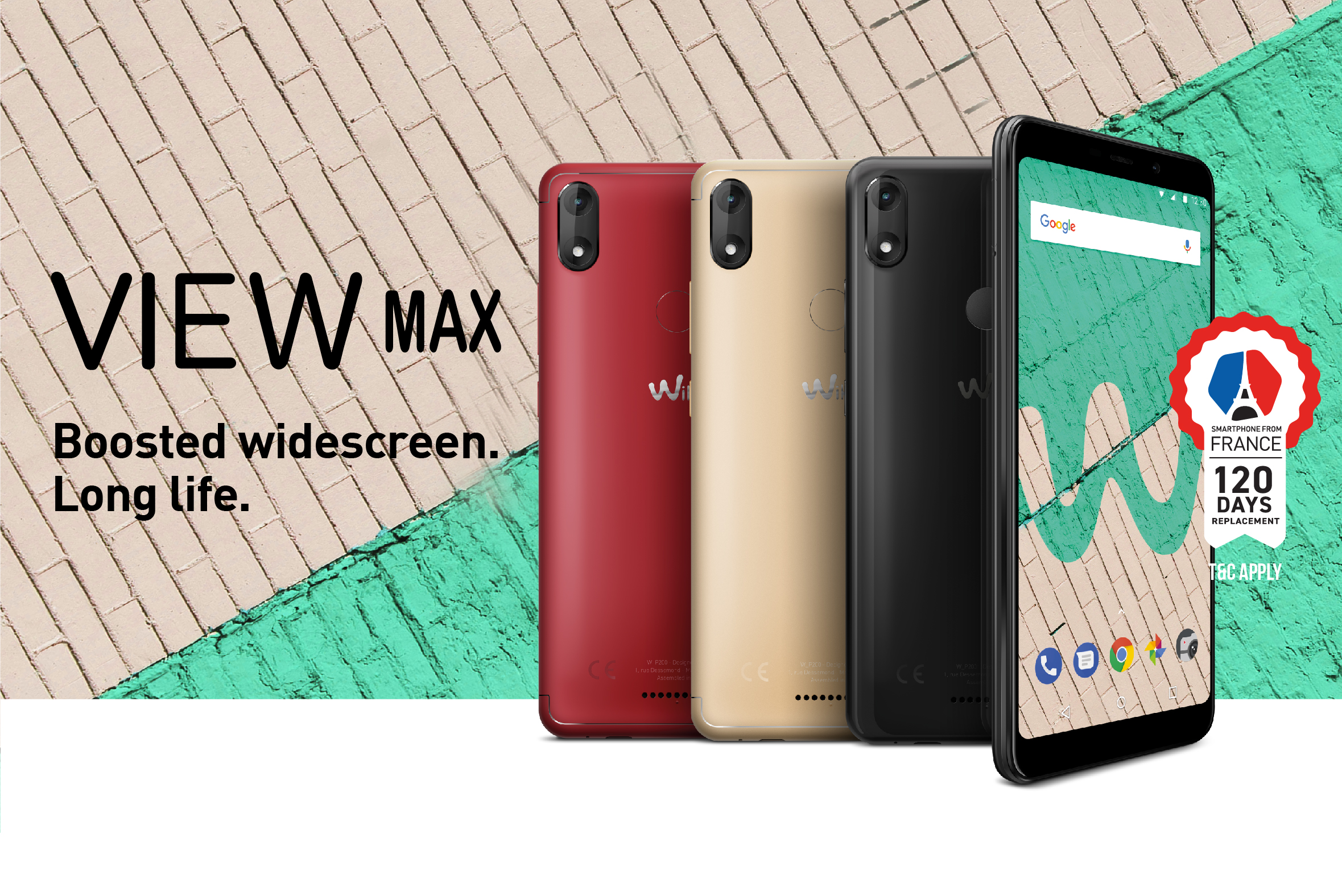 WIKO VIEW MAX - Boosted Widescreen. Long Life.