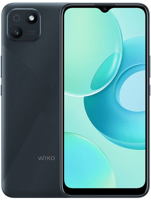 WIKO T10 (64GB) displayed from front and back view