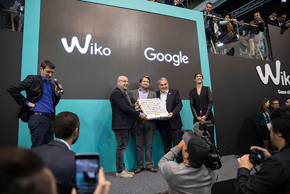 Wiko receives recognition award from Google