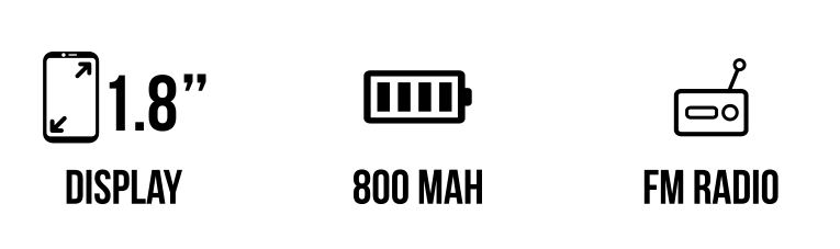F100 main specifications