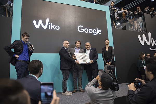 Wiko reçoit une distinction de Google