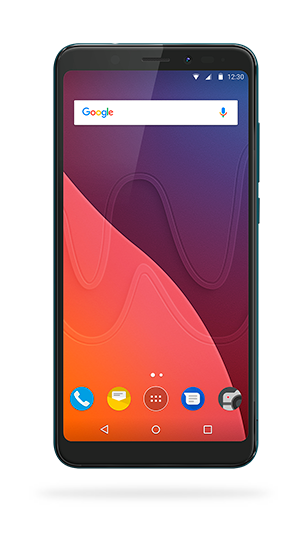 VIEW - 16GB displayed from front and back view