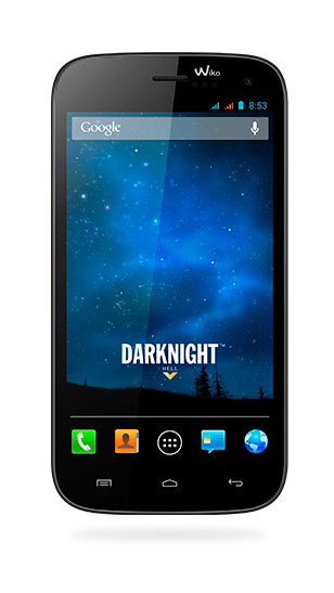 DARKNIGHT displayed from front and back view